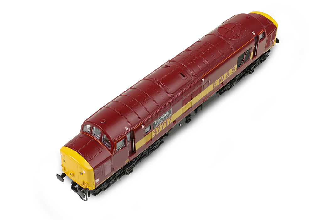 Graham Farish 372-113SF Class 37/7 37717 'Berwick Middle School' EWS SOUND FITTED - N Gauge