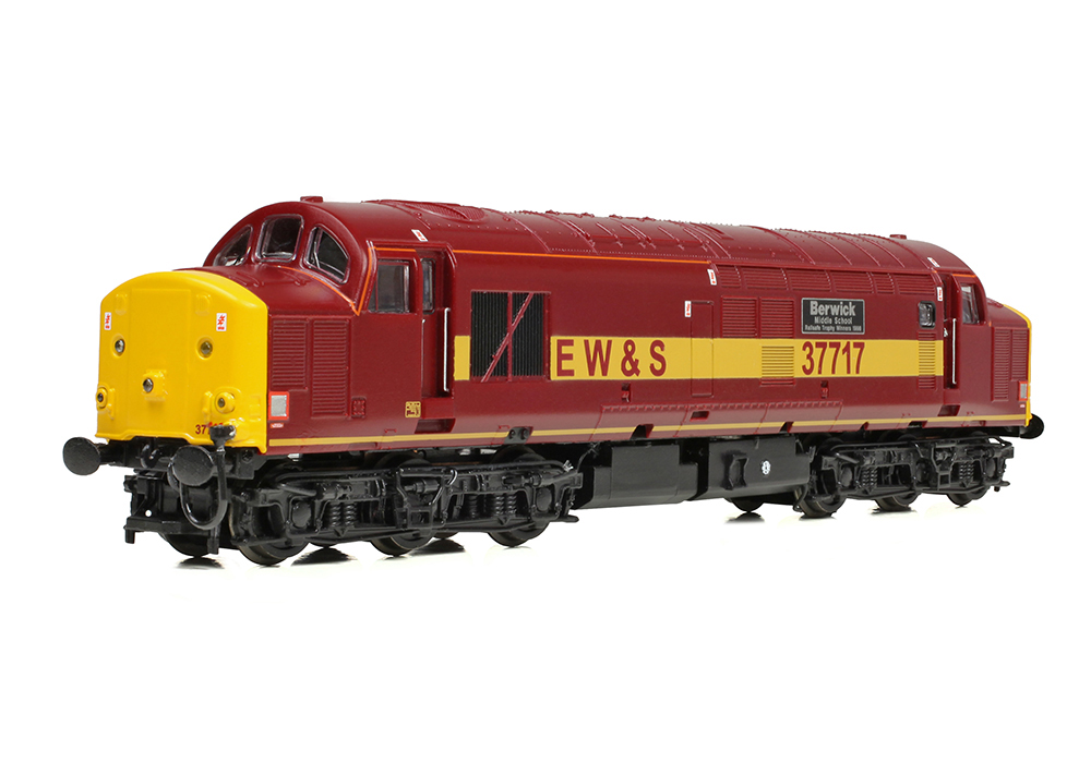 Graham Farish 372-113SF Class 37/7 37717 'Berwick Middle School' EWS SOUND FITTED - N Gauge