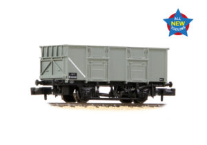 Graham Farish 378-050A BR 24.5T Mineral Wagon BR Grey - N Gauge