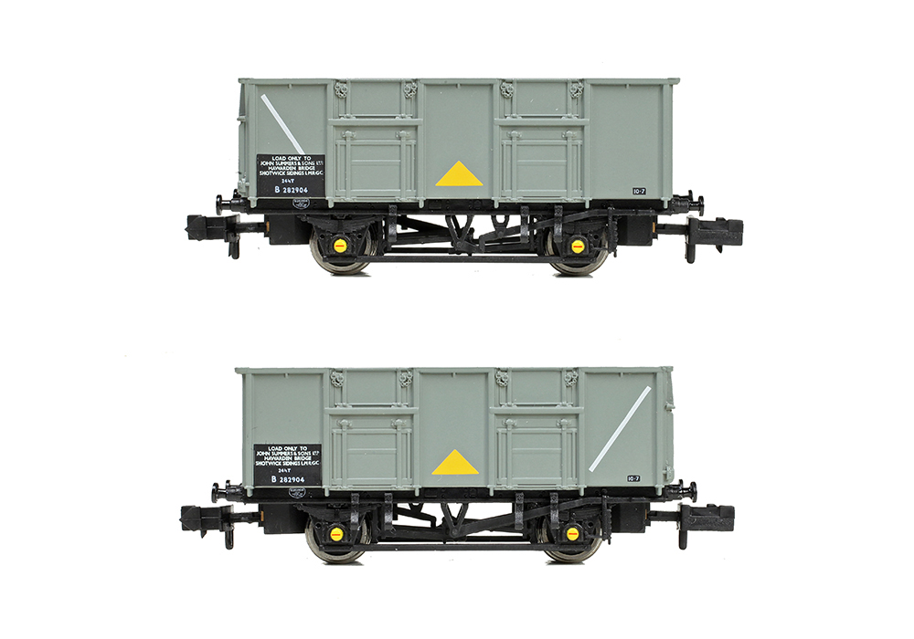 Graham Farish 378-051 BR 24.5T Mineral Wagon BR Grey (John Summers & Sons Ltd) - N Gauge