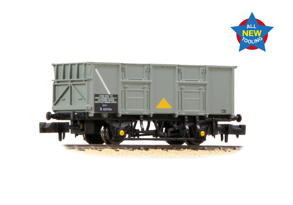 Graham Farish 378-051 BR 24.5T Mineral Wagon BR Grey (John Summers & Sons Ltd) - N Gauge