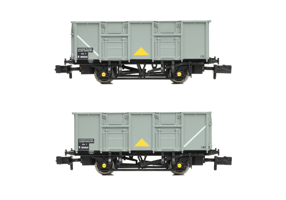 Graham Farish 378-051A BR 24.5T Mineral Wagon BR Grey (Keadby Power Station) - N Gauge