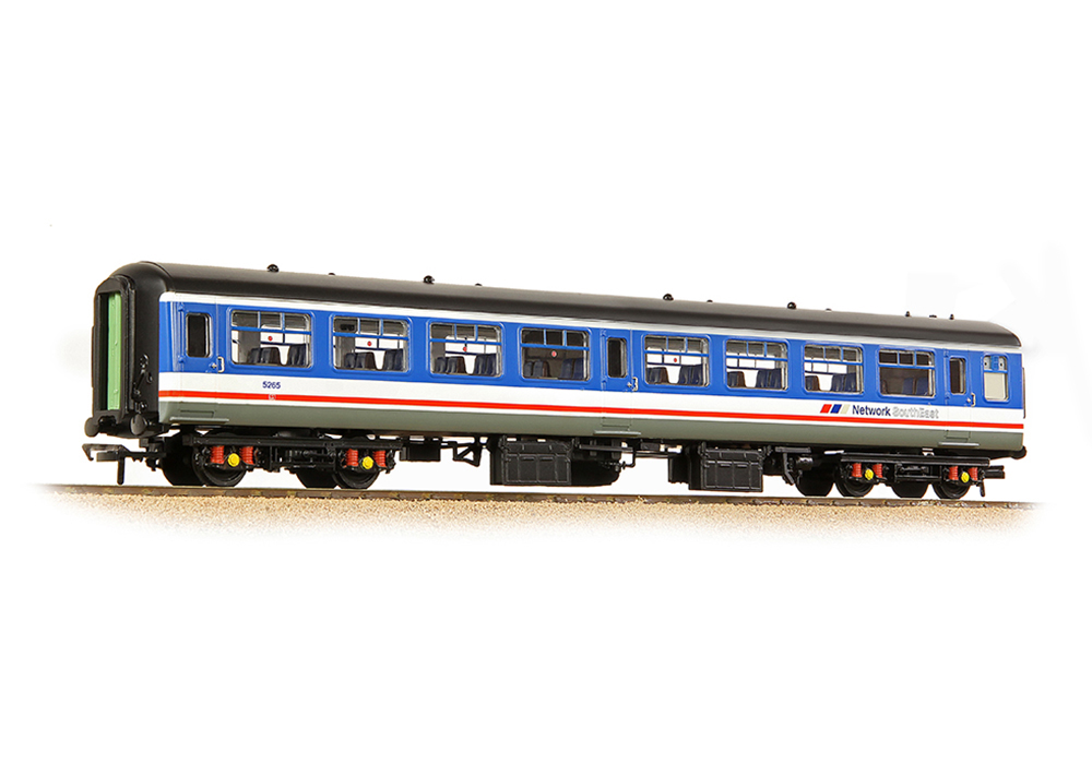 Branchline 39-363C BR Mk2A TSO Tourist Second Open BR Network SouthEast (Original) - OO Gauge