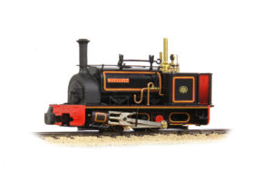 Narrow Gauge 391-055 Quarry Hunslet 0-4-0ST 'Margaret' Penrhyn Quarry Lined Black (Early) - OO9 Gauge