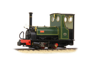 Narrow Gauge 391-056 Quarry Hunslet 0-4-0ST 'Una' Lined Green - OO9 Gauge