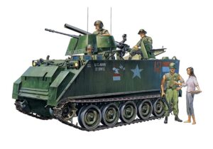 Academy PKAY13266 US Army M113 Vietnam Version Armoured Personnel Carrier - 1:35 Scale