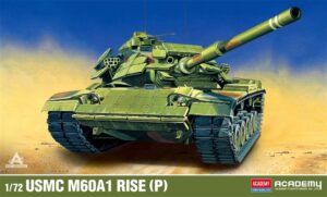Academy PKAY13425 US Army M60A1 RISE (P) Main Battle Tank - 1:72 Scale