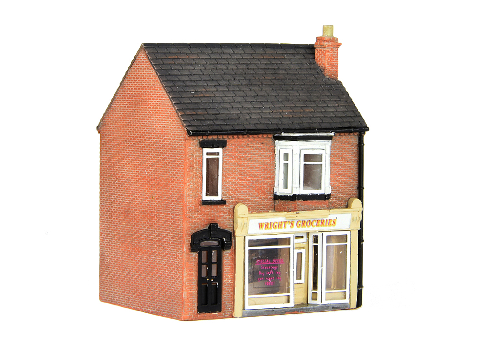 Scenecraft 42-0046 Corner Store - 1:148 (N) Gauge
