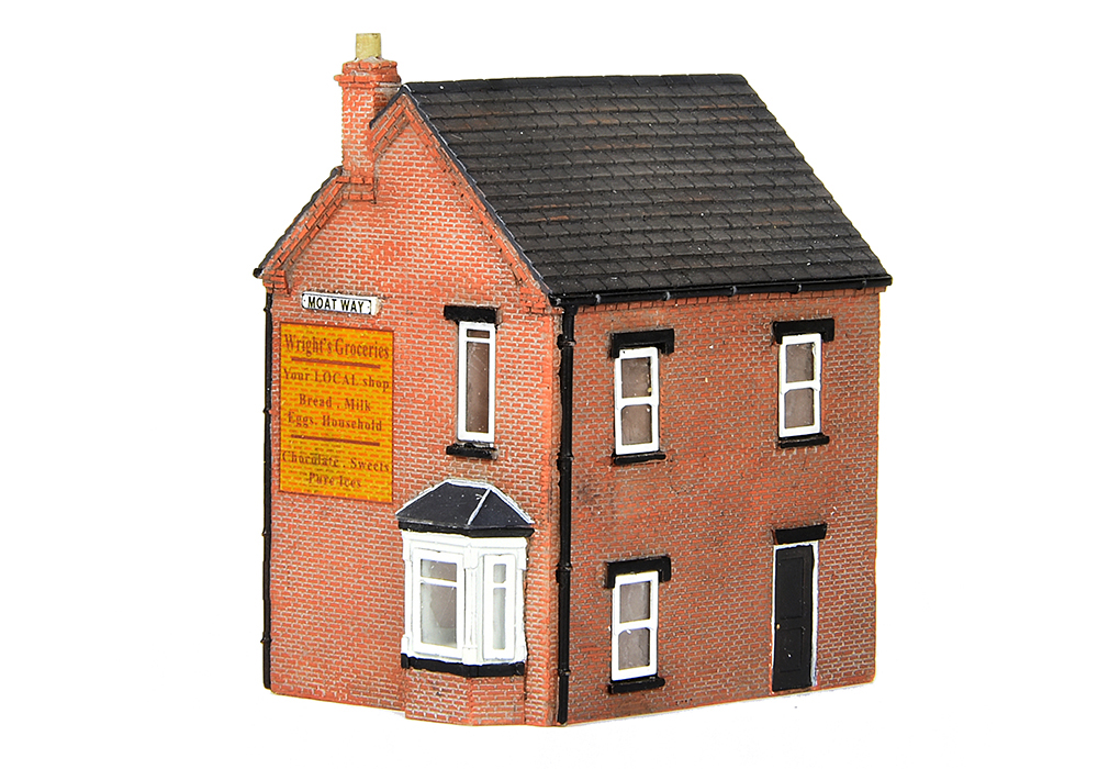 Scenecraft 42-0046 Corner Store - 1:148 (N) Gauge