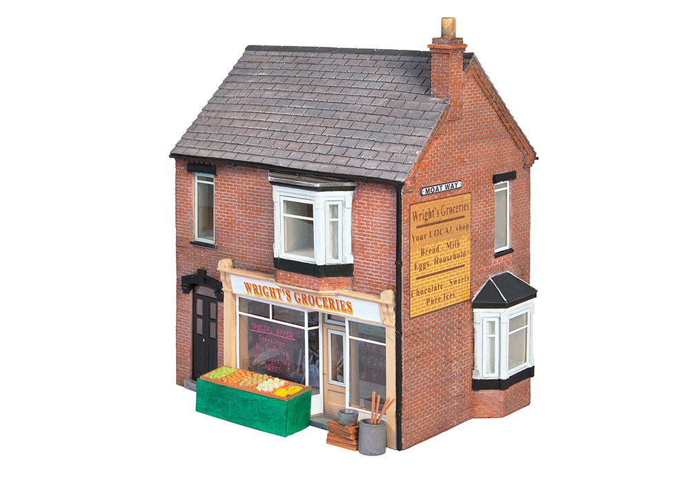 Scenecraft 42-0046 Corner Store - 1:148 (N) Gauge