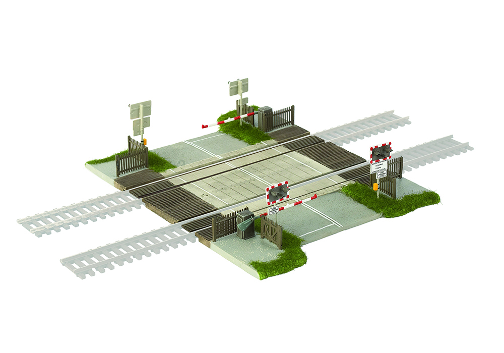 Scenecraft 42-038 Level Crossing - 1:148 (N) Gauge