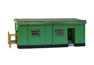 Scenecraft 42-055 Site Office - Green - 1:148 (N) Gauge
