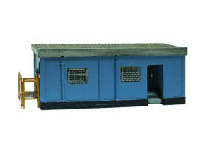 Scenecraft 42-055A Site Office - Blue - 1:148 (N) Gauge