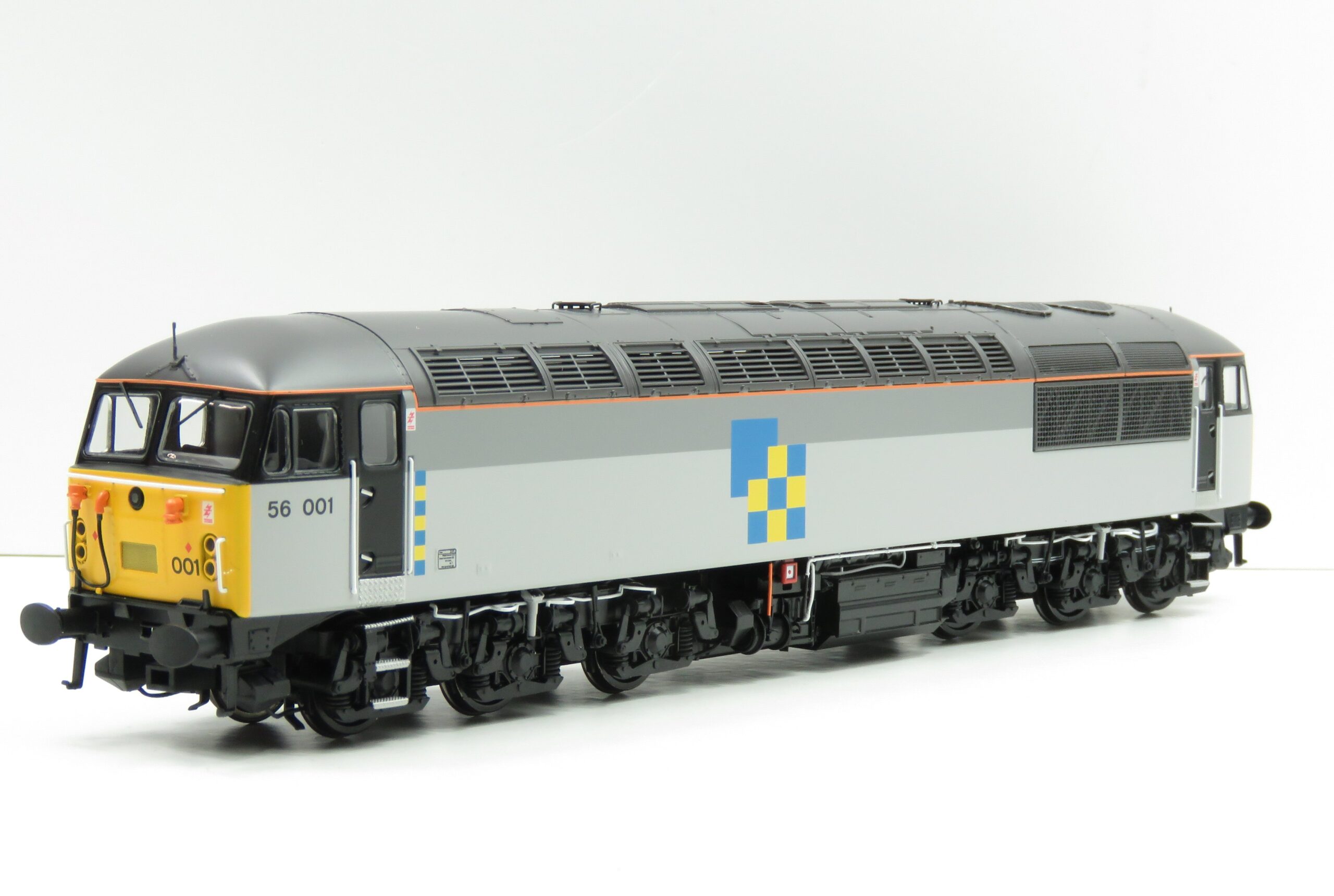 CAVALEX MODELS CM-56001-TGC-SFP CLASS 56 - 56001- in Triple Grey Construction Livery OO Gauge DCC SOUND - PREOWNED as new
