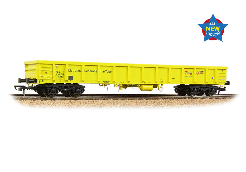 Branchline 57-001A MLA Bogie Open Wagon Metronet/GBRf - OO Gauge