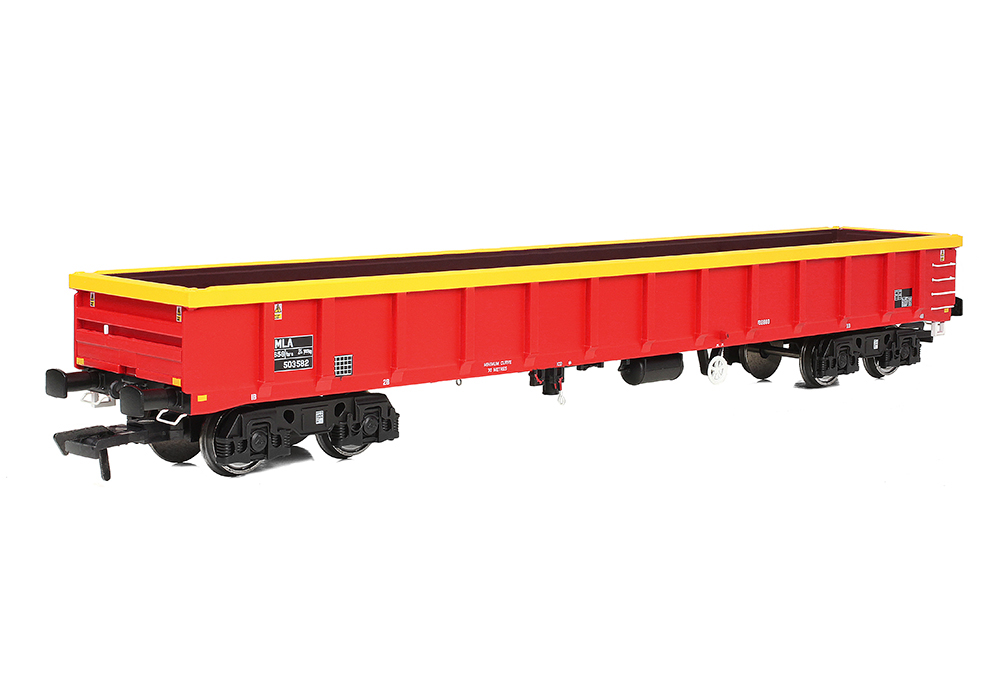 Branchline 57-005 MLA Bogie Open Wagon DB Cargo Red - OO Gauge
