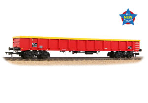 Branchline 57-005 MLA Bogie Open Wagon DB Cargo Red - OO Gauge
