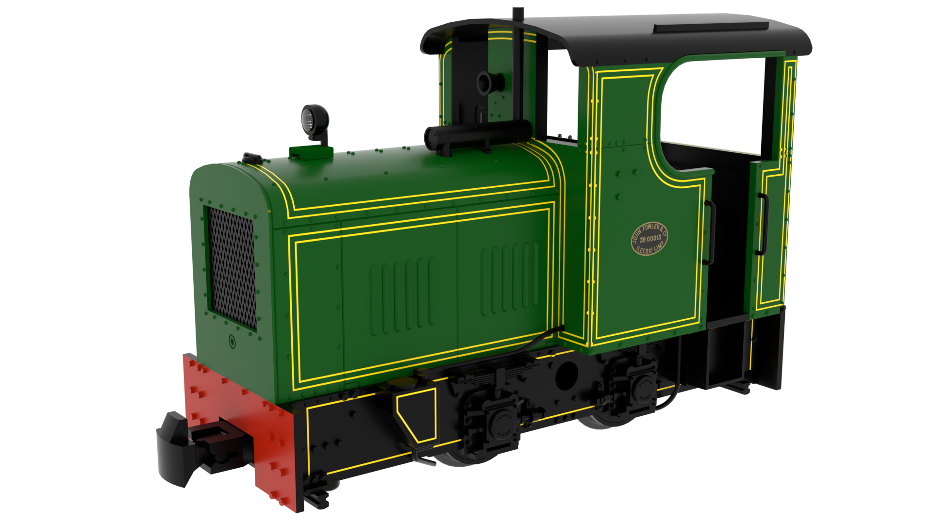 Rapido 834001 OO9 Fowler Resilient - Fowler Works Green - OO9 Gauge