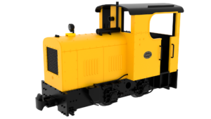 Rapido 834007 OO9 Fowler Resilient - Plain Yellow - OO9 Gauge