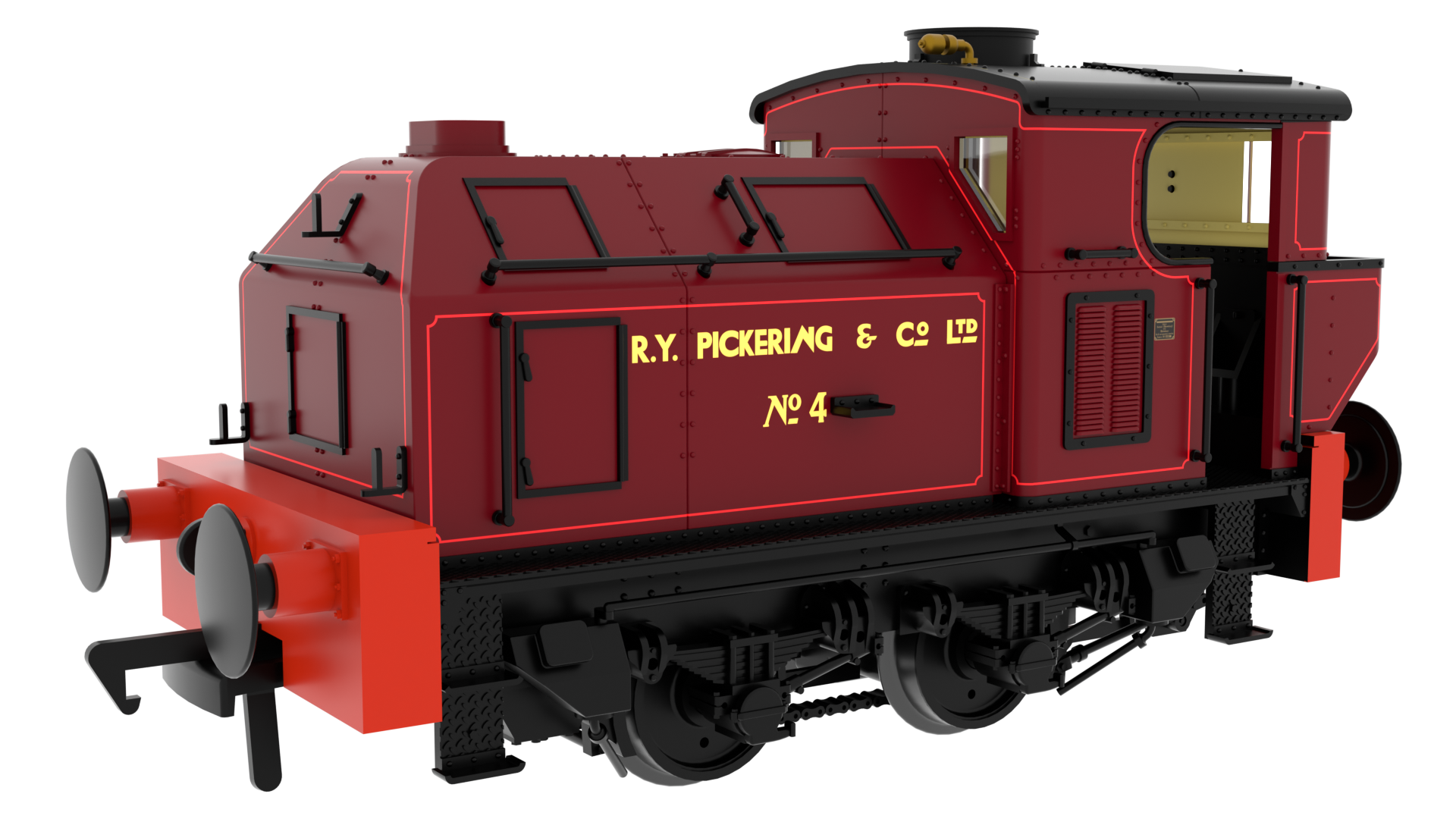 Rapido 949204 Post-War Sentinel - R. Y. Pickering & Co. No.4 - OO Gauge