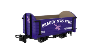 Rapido Trains 990029 009 Dropside Open - Purple Moose Brewery - 009 Gauge