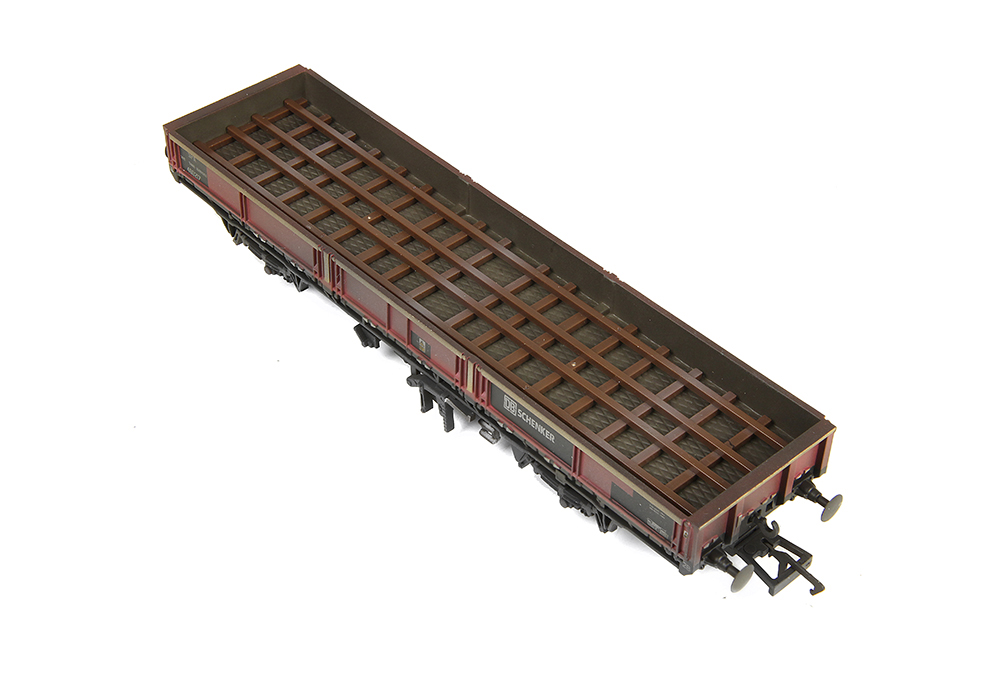 EFE Rail E87117 BR SPA Open Wagon (Ex-EWS) DB Schenker WEATHERED - OO Gauge