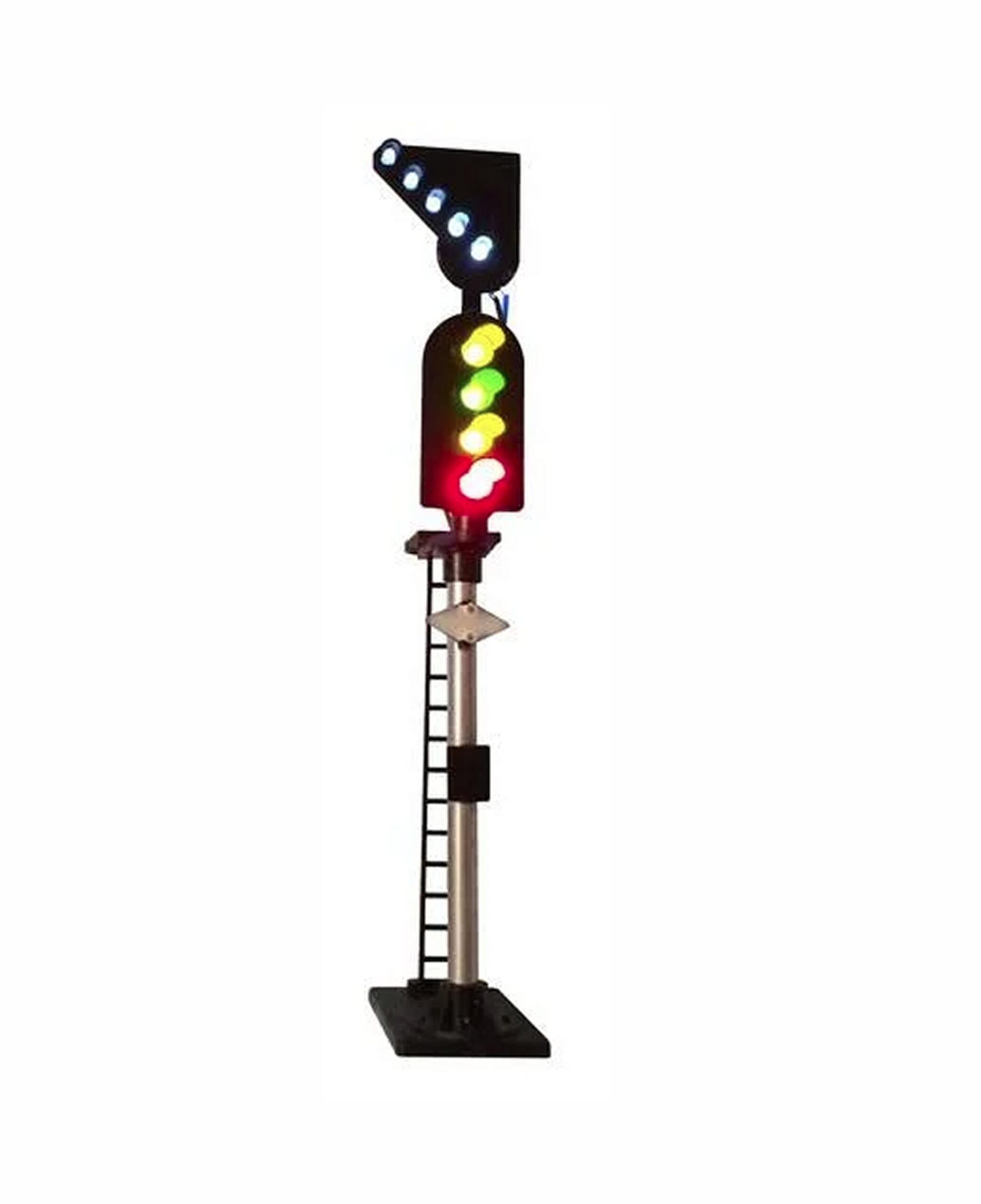 Eckon Signal ES9L 4 Aspect Light Route Indicator Left Hand Feather OO GAUGE
