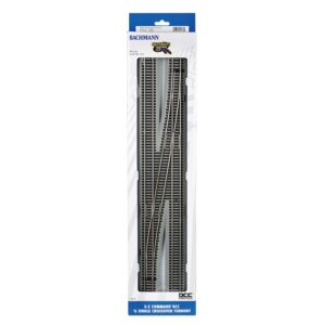 Bachmann USA 44138 E-Z Command DCC #6 Single Crossover Turnout - Right - HO Gauge