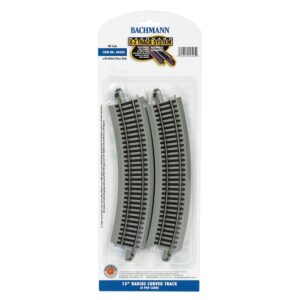 Bachmann USA 44505 15' Rad Curved Track (4/Card) - HO Gauge