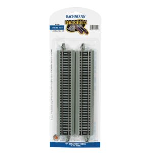 Bachmann USA 44511 9' Straight Track (4/Card) - HO Gauge