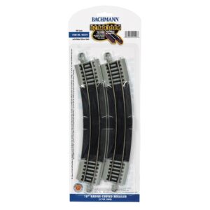 Bachmann USA 44529 18' Radius Curved Rerailer (2/Card) - HO Gauge