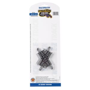 Bachmann USA 44542 60 Degree Crossing (1/Card) - HO Gauge