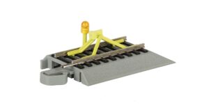 Bachmann USA 44593 Nickel Silver E-Z Track Flashing Led Bumper - HO Gauge