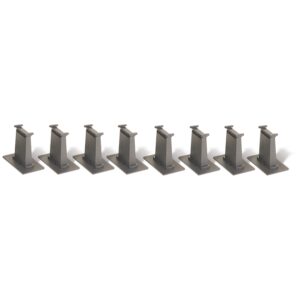 Bachmann USA 44872 8 Piece Tall Pier Set - N Gauge