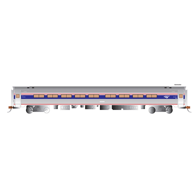 Bachmann USA 13119 85' Budd - Amfleet I Coach #81516 - Business Class Phase VI - HO Gauge