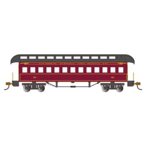 Bachmann USA 15104 Old Time Coach Clerestory Roof - Coach - Santa Fe - HO Gauge