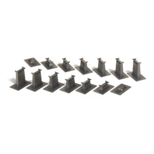 Bachmann USA 44871 16 Piece Graduated Pier Set - N Gauge