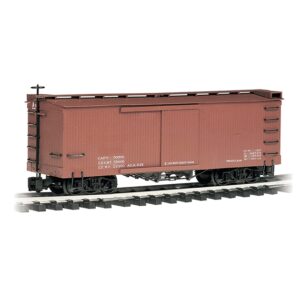 Bachmann USA 93302 Box Car - Mineral Red, Data Only - LS Gauge
