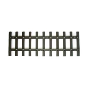 Bachmann USA 94647 Brass 1' Straight Track Ties Without Rails (50/Box) - LS Gauge