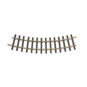 Bachmann USA 94653 Brass 4' Diameter Curved Track (12/Box) - LS Gauge