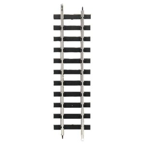 Bachmann USA 94611 Steel Alloy 1' Straight Track (50/Box) - LS Gauge