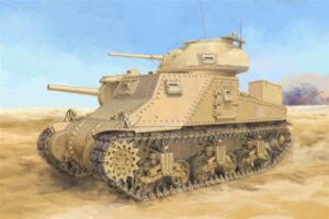 I Love Kit PKLK63520 US Army M3 Grant Medium Tank - 1:35 Scale