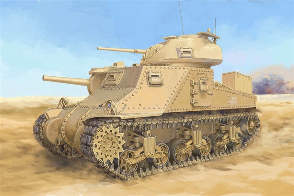 I Love Kit PKLK63520 US Army M3 Grant Medium Tank - 1:35 Scale