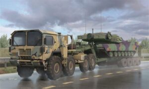 I Love Kit PKLK63529 US Army M1014 Tractor w/ M747 Semi-Trailer - 1:35 Scale