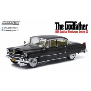 Greenlight GL12949 The Godfather (1972 Movie) 1955 Cadillac Fleetwood - 1:18 Scale