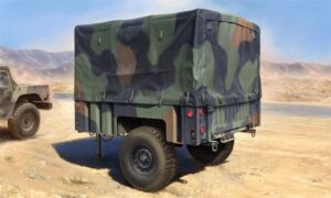 I Love Kit PKLK63566 US Army M1101/1102 Light Tactical Trailer - 1:35 Scale