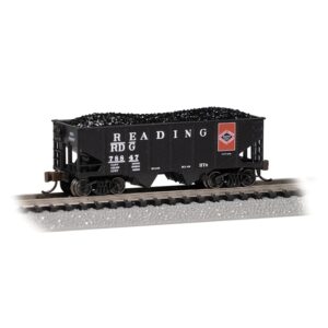 Bachmann USA 19565 USRA 55-Ton 2-Bay Hopper - Reading #78847 - N Gauge