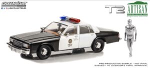 Greenlight GL19105 Chevy Caprice Met Police (1987) - Terminator 2: Judgment Day (1991) - 1:18 Scale