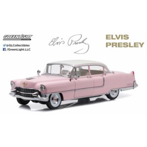 Greenlight GL12950 Elvis Presley - 1955 Cadillac Fleetwood Series 60 Pink Cadillac - 1:18 Scale