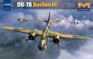 HK Models PKHK01F015 RAF Boston III/US DB-7B Light Bomber Aircraft - 1:48 Scale
